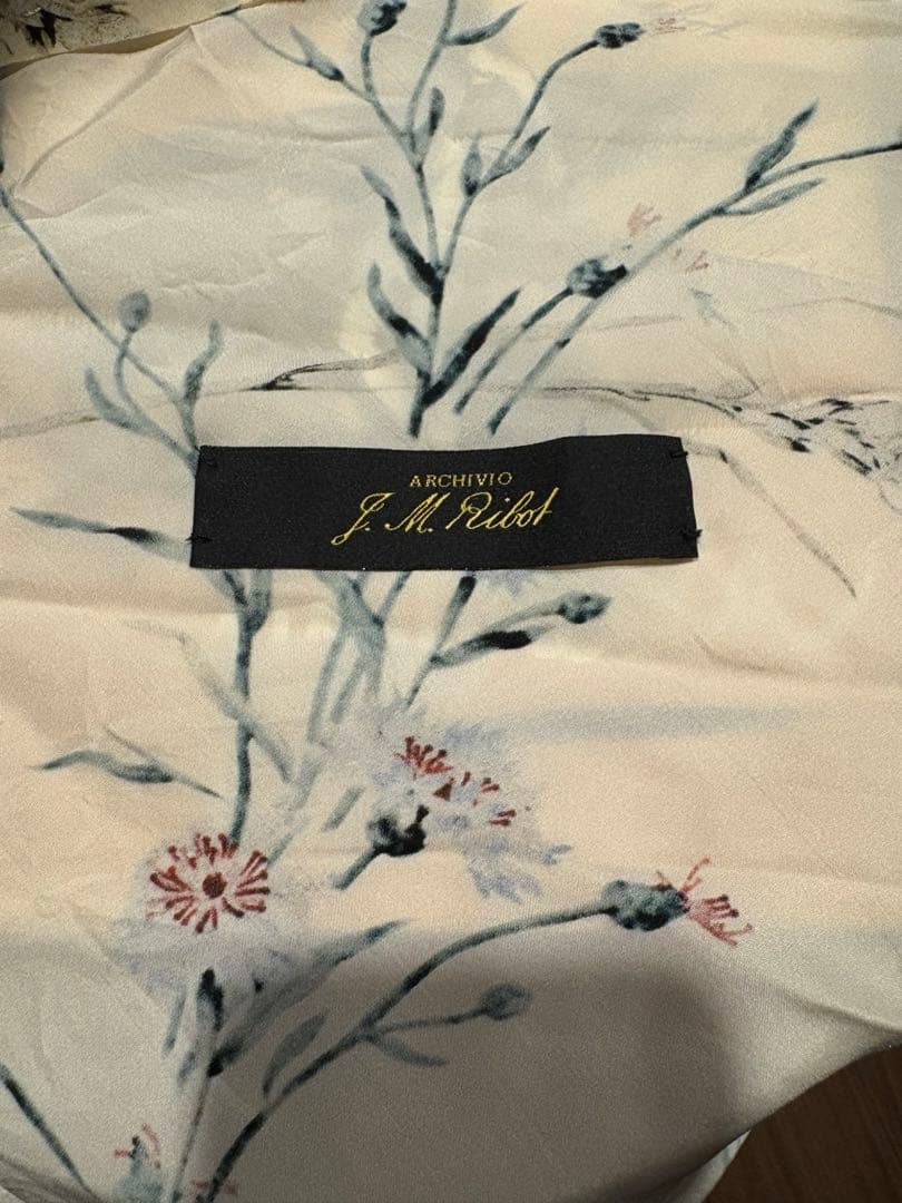 archivio j.m.ribot ヴィンテージシルクスカーフ