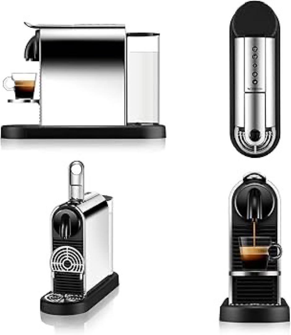 コーヒーメーカー・エスプレッソマシン NESPRESSO Citiz Platinum D140-ME