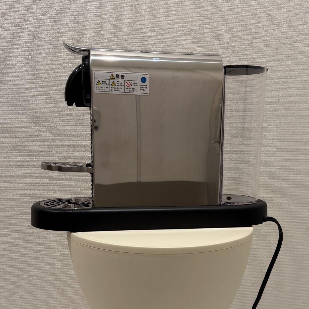 コーヒーメーカー・エスプレッソマシン NESPRESSO Citiz Platinum D140-ME