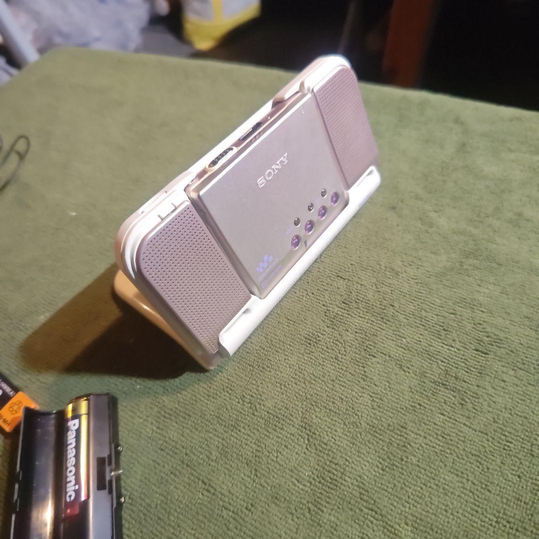 MDプレイヤー　SONY　MZ-E810SP　スピーカー等セット