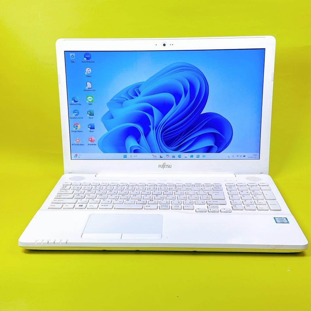 極速i7⭐️windows11 高速SSDノートパソコン カメラ ワードエクセル