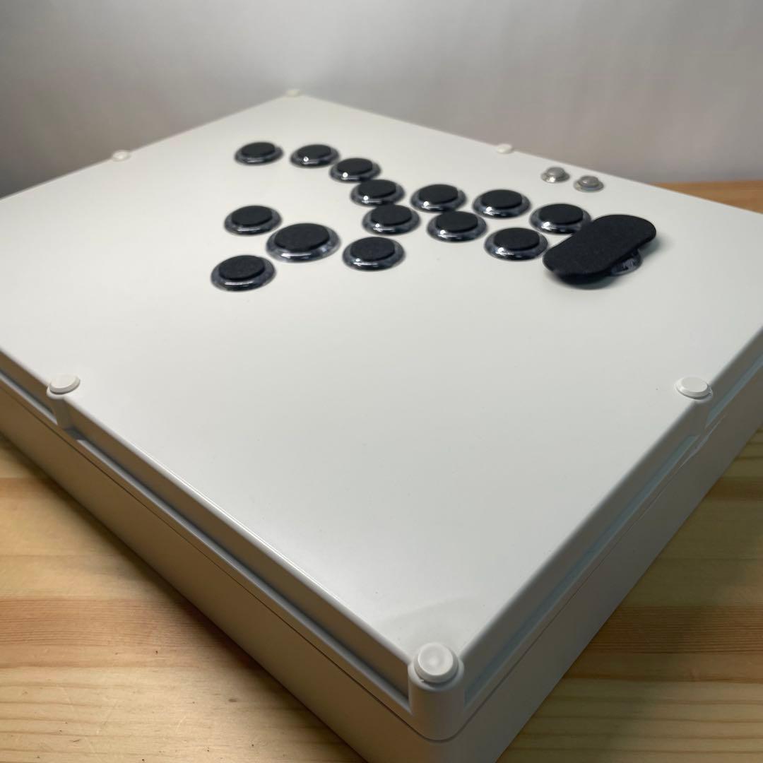 【SF6カスタム】レバーレスコントローラー　スト6向けボタン配置　アケコン　増設