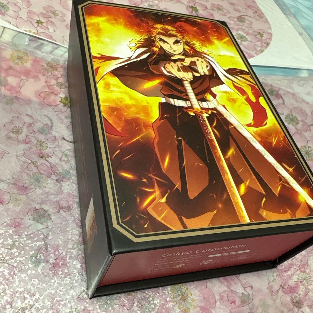 鬼滅の刃 煉獄杏寿郎モデル　ONKYO オンキョー ワイヤレスイヤホン　ボイス付