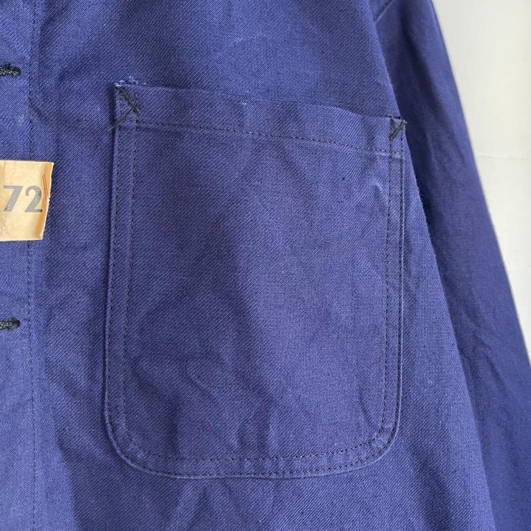 60s 70s フレンチ セントジェームス カバーオール フラッシャー付き 古着