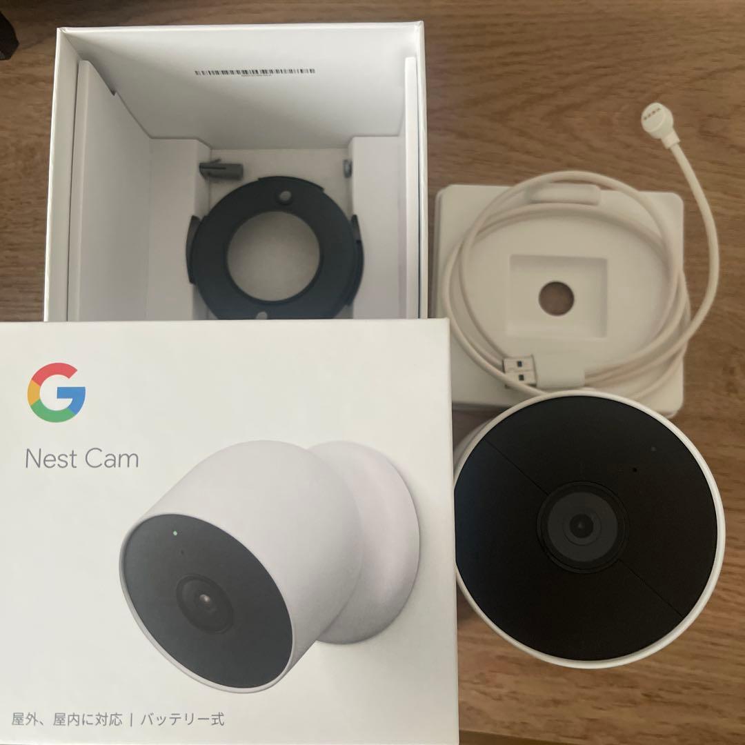 Google Nest Cam 屋外　バッテリー式