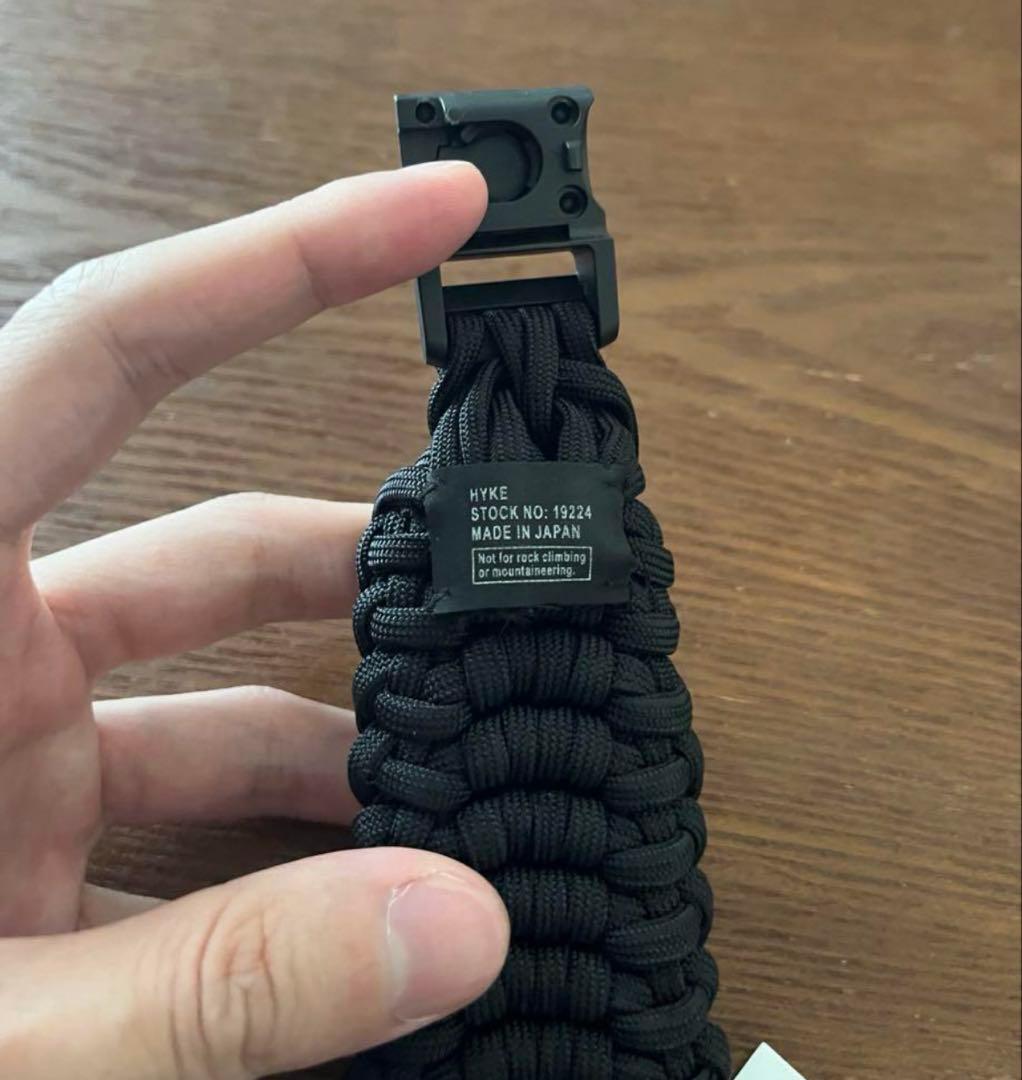 HYKE ハイク　PARACORD BANGLE パラコードバングル