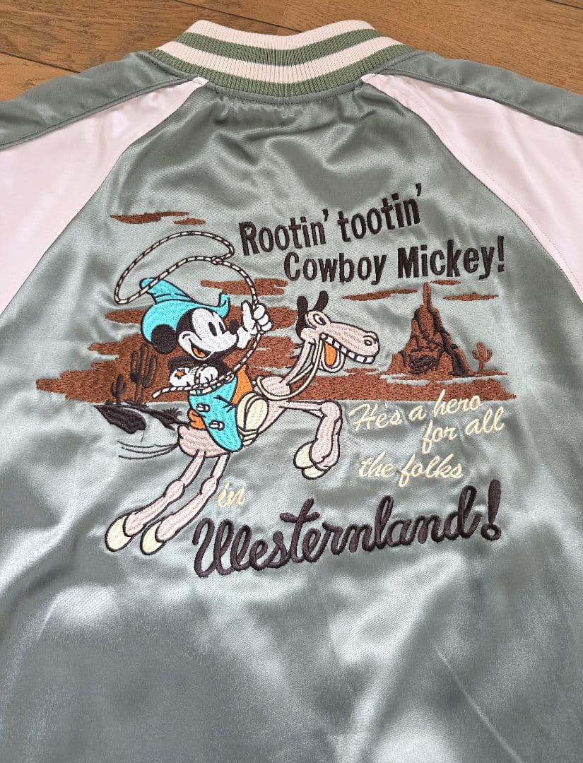 ☆ディズニーランドで購入☆ジャンパー(スカジャン)☆リバーシブル☆LL☆