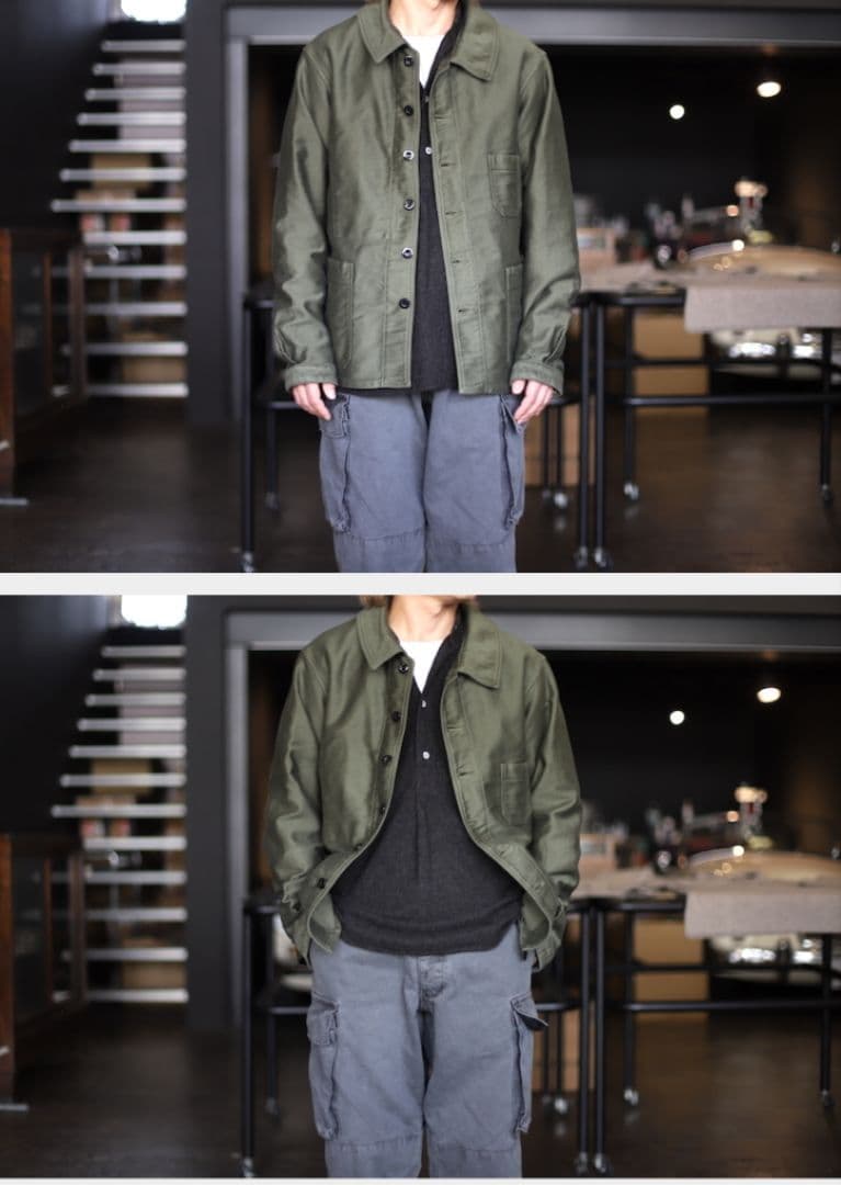 OUTIL　VESTE LAVAL　フレンチモールスキンジャケット