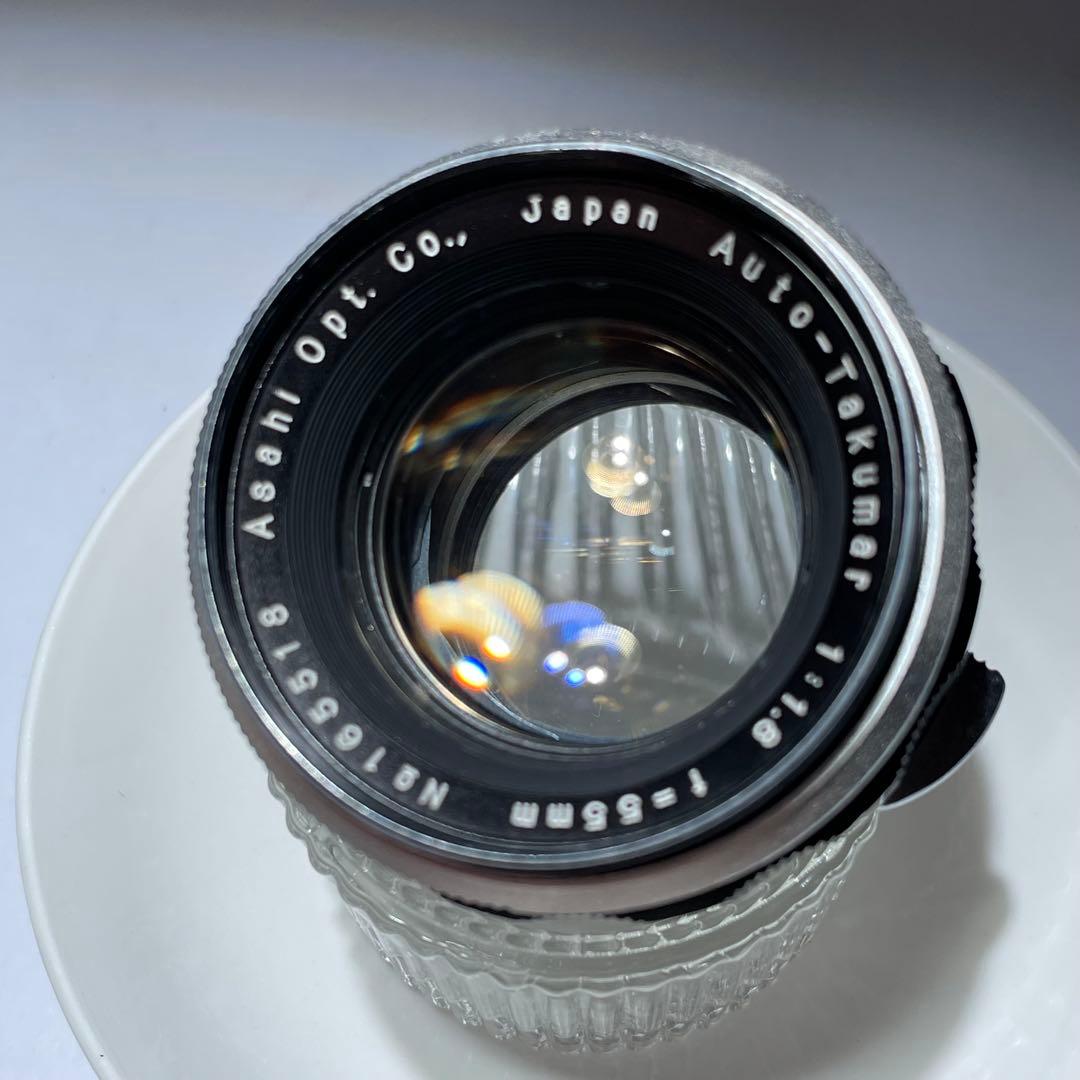 PENTAX auto takumar 55mm f1.8 ゼブラ m42