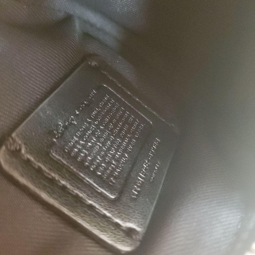⭐未使用⭐COACH×ディズニー とんすけ ケース 黒 シボ革