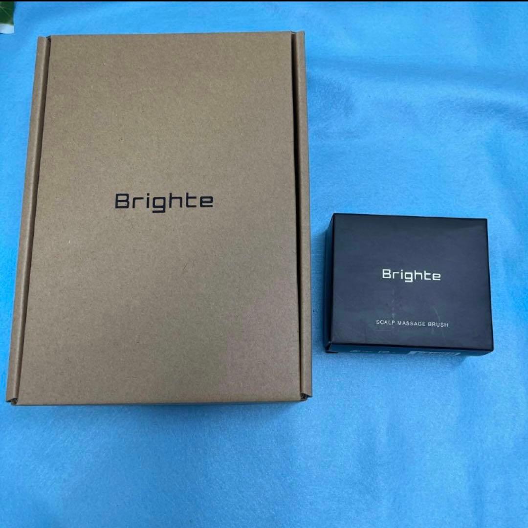 【新品未開封】ブライト エレキブラシ+ スカルプマッサージブラシ