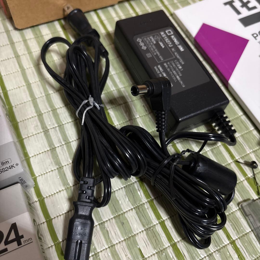 KING JIM テプラ プロ SR920 ラベルライター カートリッジ　シール