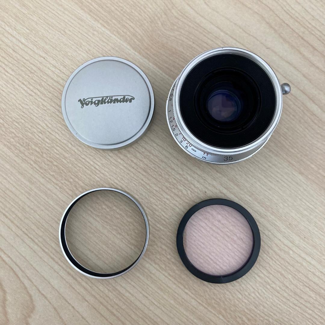 フォクトレンダー　COLOR SCOPAR 35mm f2.5MC シルバー