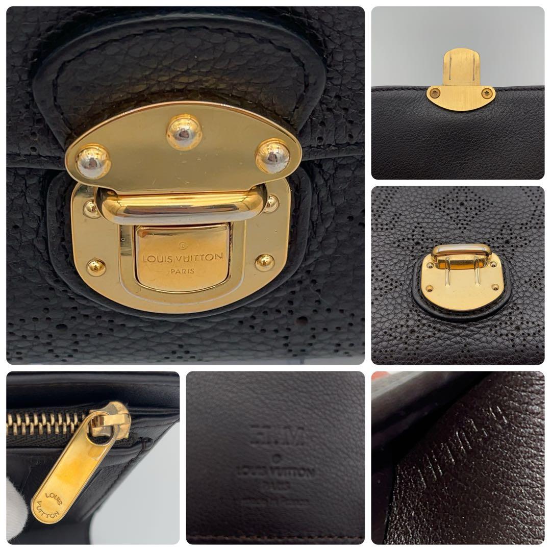 【極美品】ルイヴィトン　マヒナ　長財布 アメリア モノグラム