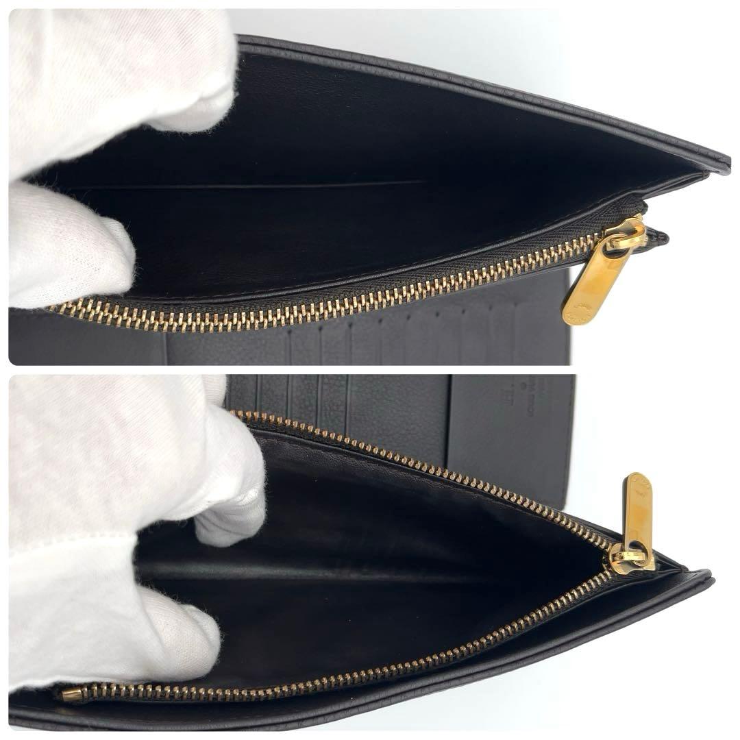 【極美品】ルイヴィトン　マヒナ　長財布 アメリア モノグラム