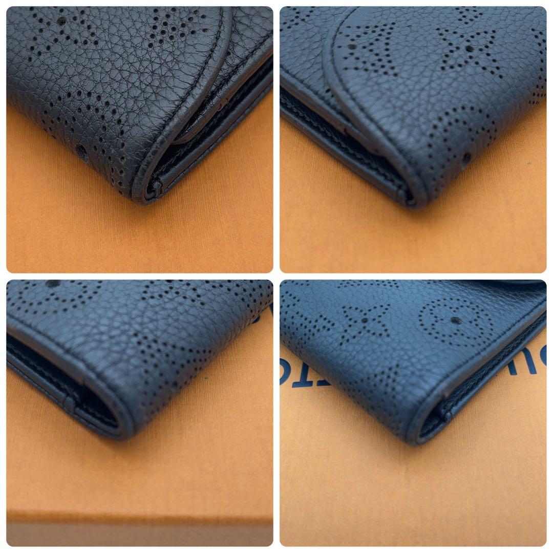 【極美品】ルイヴィトン　マヒナ　長財布 アメリア モノグラム