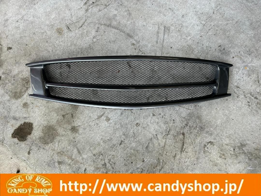 【中古】日産CKV36スカイラインクーペスポーツグリルガンメタ