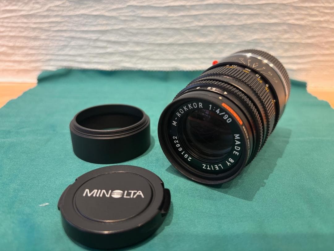 ミノルタ ROKKOR 90mm F4（Leica用）シングルヘリコイド仕様