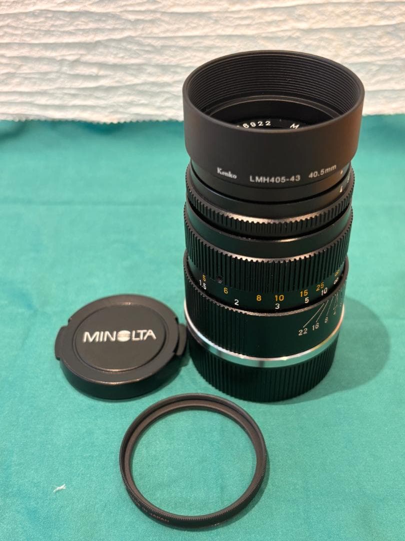 ミノルタ ROKKOR 90mm F4（Leica用）シングルヘリコイド仕様