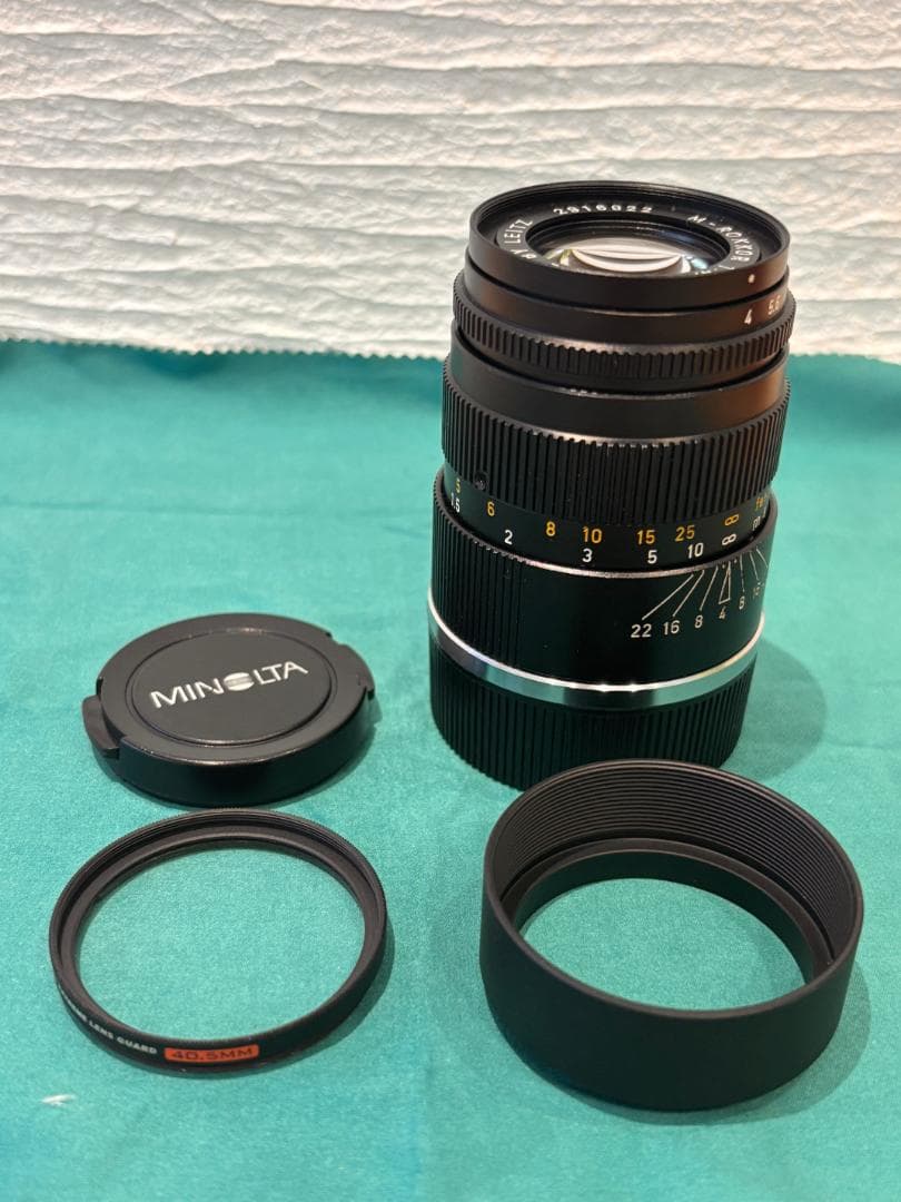 ミノルタ ROKKOR 90mm F4（Leica用）シングルヘリコイド仕様