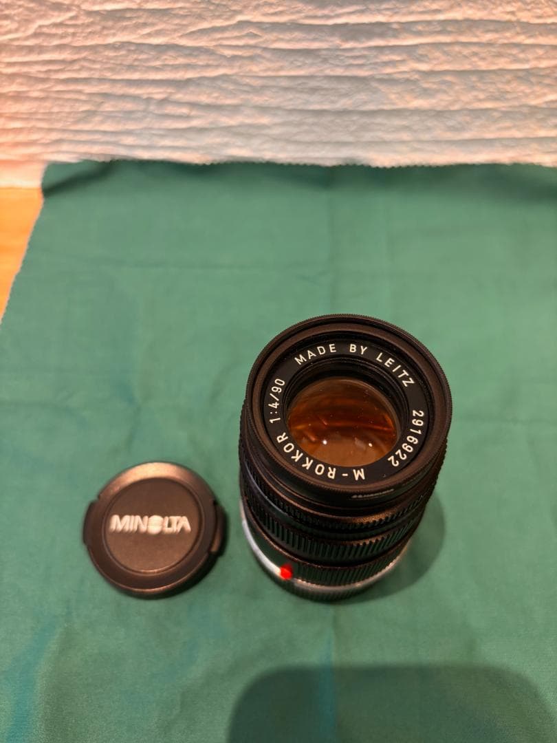 ミノルタ ROKKOR 90mm F4（Leica用）シングルヘリコイド仕様