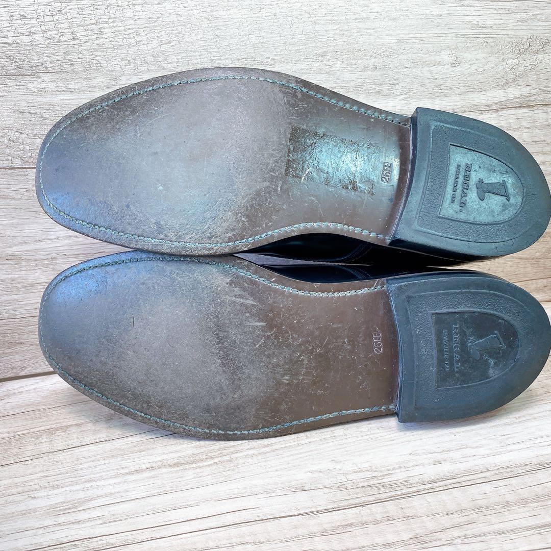 REGAL リーガル ドレスシューズ プレーントゥ ブラック 26.0cm