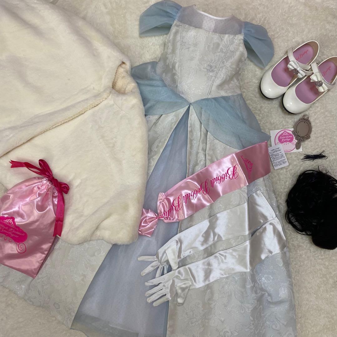 める ビビディバビディブティック 130 シンデレラドレス 靴 22㎝
