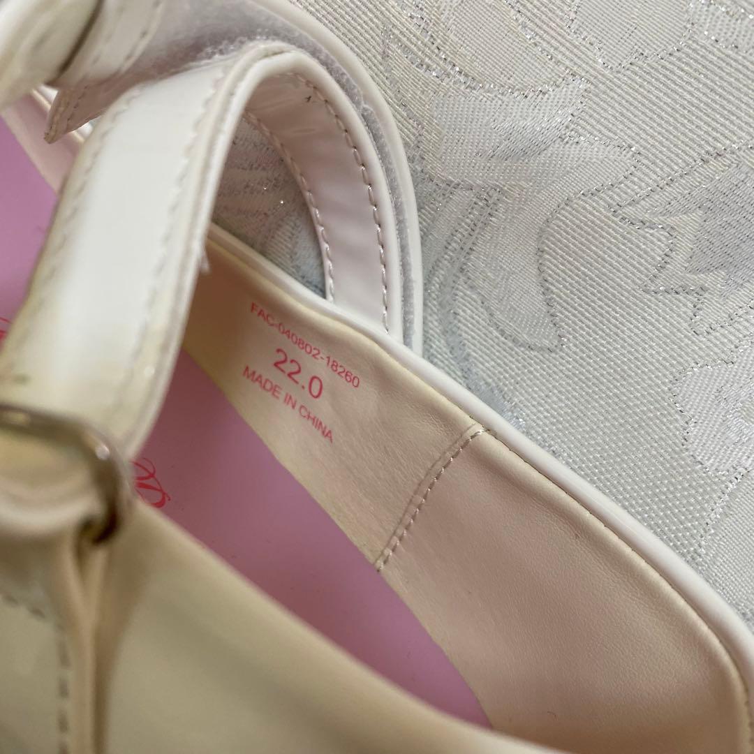 める ビビディバビディブティック 130 シンデレラドレス 靴 22㎝