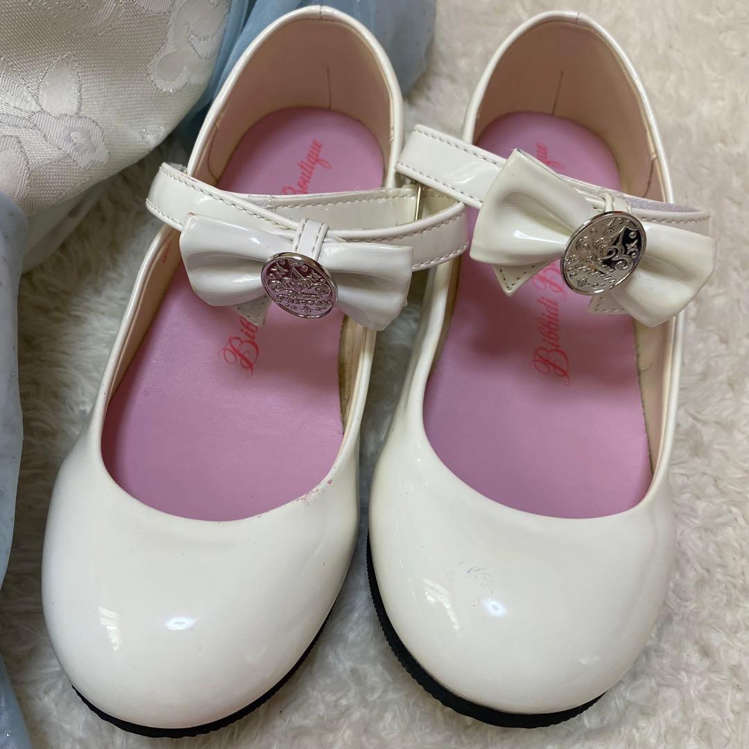 める ビビディバビディブティック 130 シンデレラドレス 靴 22㎝