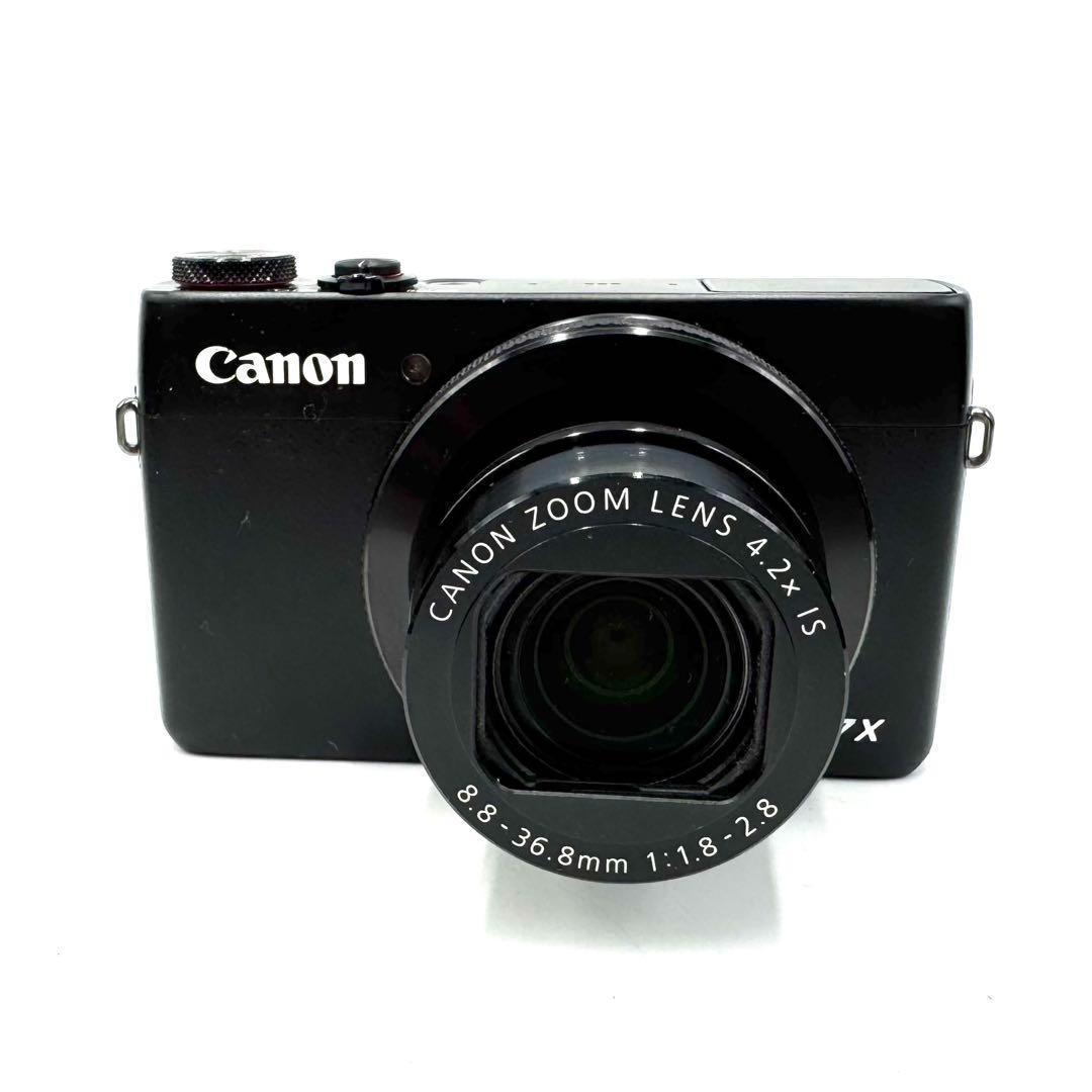 ❁美品❁Canon キャノン PowerShot G7X ブラック コンデジ