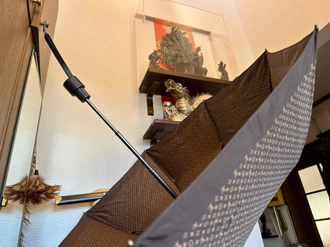 ルイヴィトン‼️折りたたみ傘‼️M70123‼️メンズ‼️レディース‼️ワンタッチ開閉式‼️