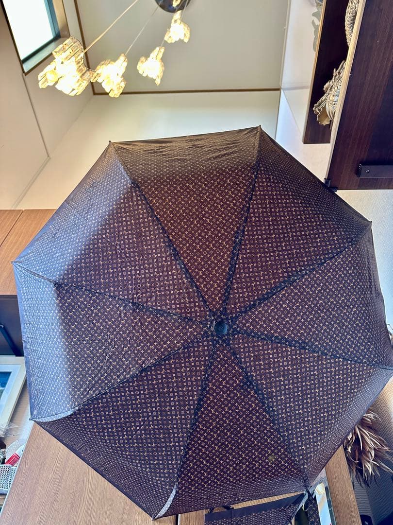 ルイヴィトン‼️折りたたみ傘‼️M70123‼️メンズ‼️レディース‼️ワンタッチ開閉式‼️