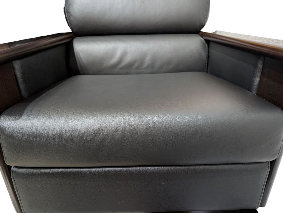 本革 ソファ アームチェア ラウンジチェア ロビーチェア