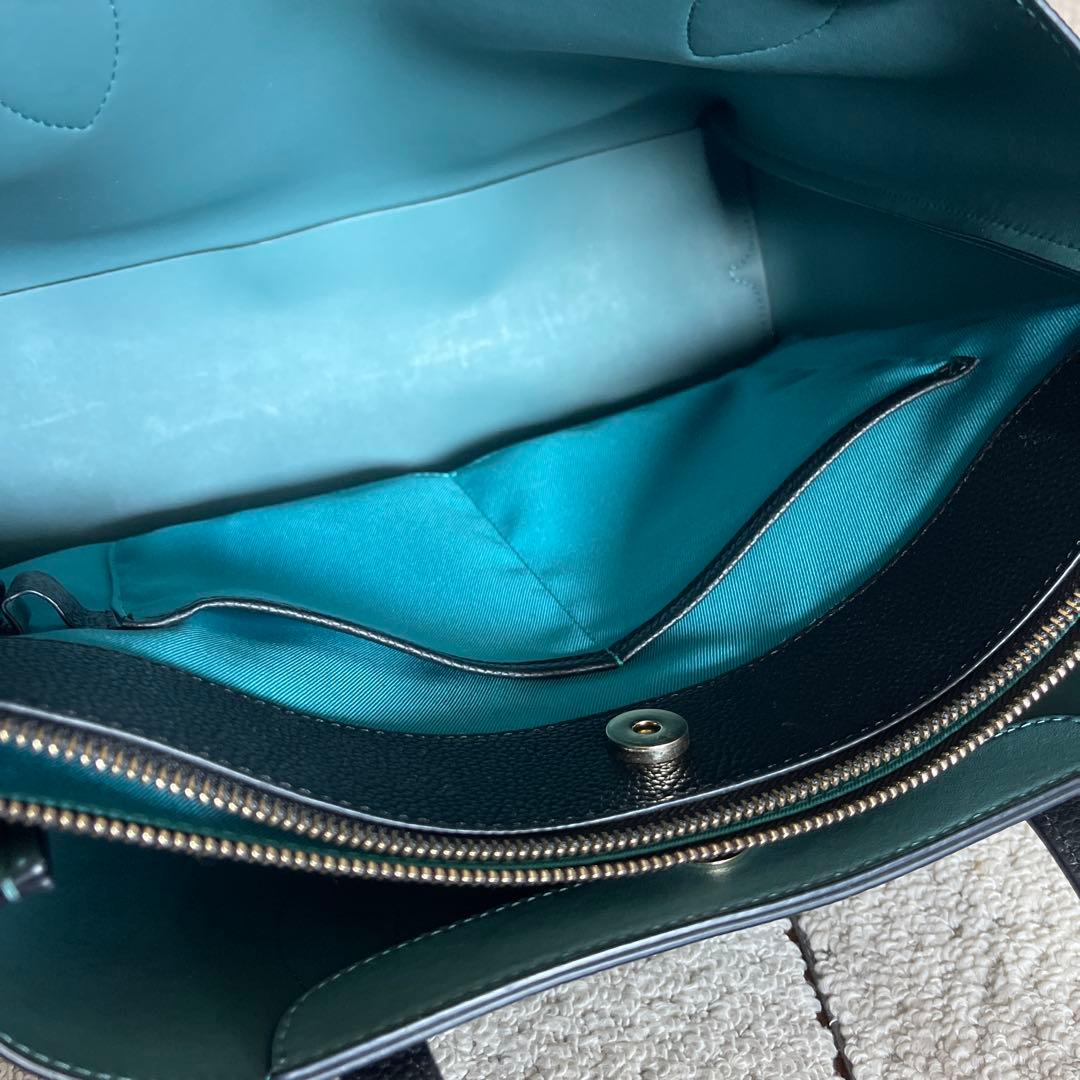 【超美品❗️】Samantha Thavasa レザートートバッグ ブラック PC