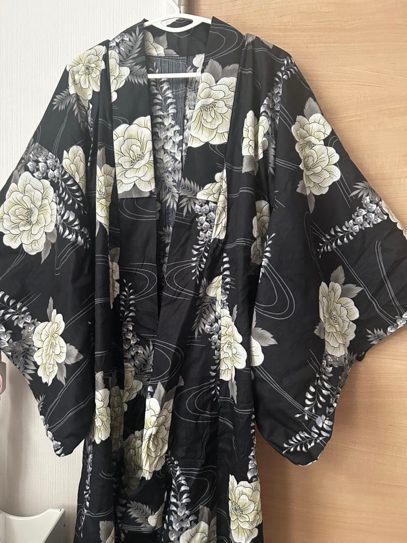 dita 浴衣 凪の藤ながれ 浴衣・兵児帯・下駄セット