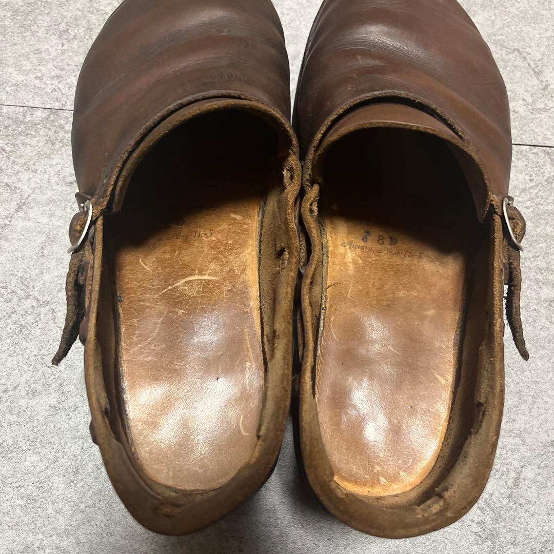 オーロラシューズ レザー 革靴 8D 送料無料