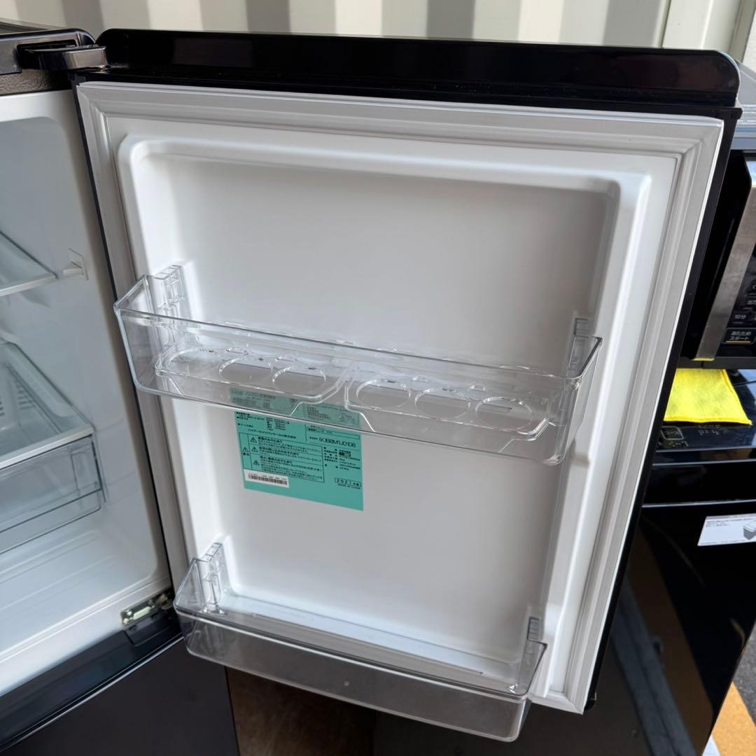53⭐️2023.21年製美品★冷蔵庫　洗濯機　電子レンジ　家電セット　黒ブラック