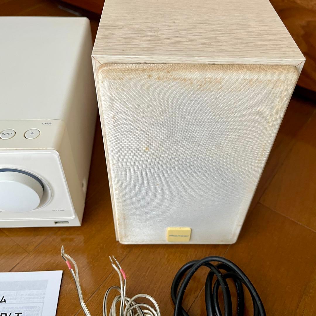 ミニコンポ Pioneer X-CM35 ホワイト