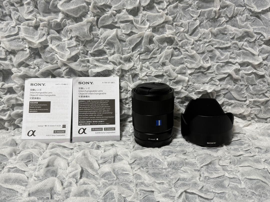 SONY Sonnar T* FE 55mm F1.8 ZA 単焦点レンズ