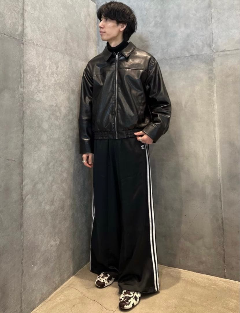 adidas サテンワイドレッグパンツ IU2520