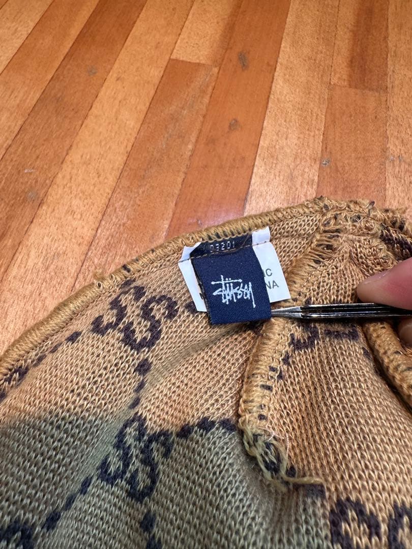 【STUSSY】ステューシー モノグラム ビーニー