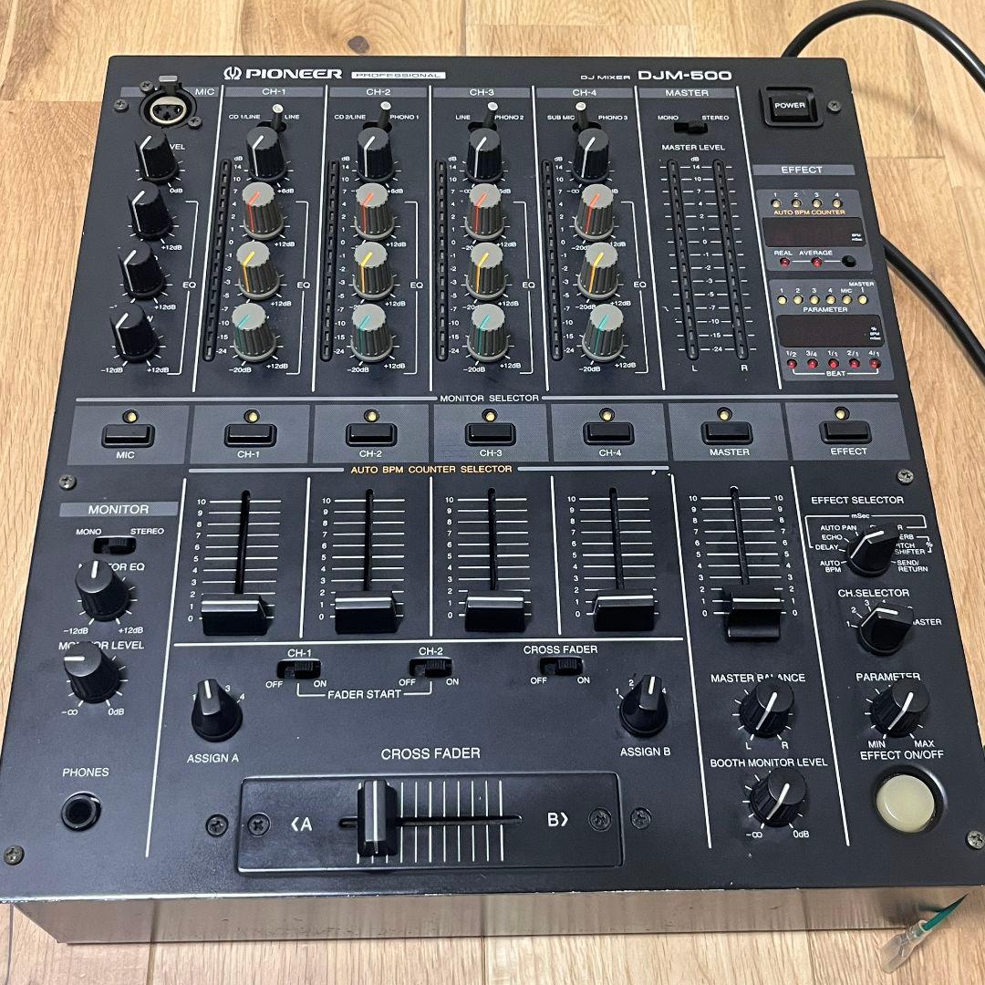Pioneer DJM-500 DJミキサー　パイオニア