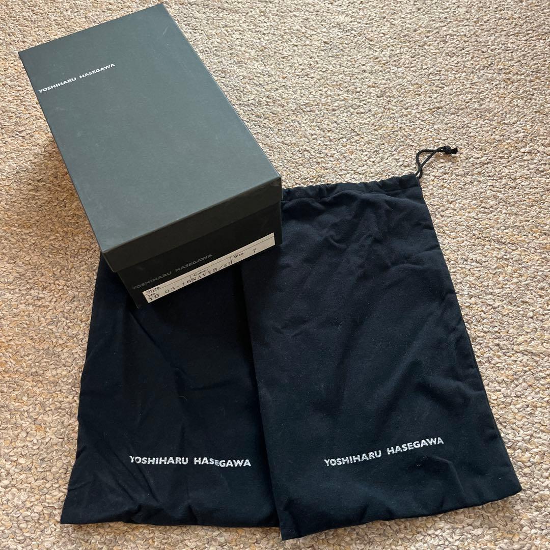 YOSHIHARU HASEGAWA ドレスシューズ メダリオン付き(UK7)