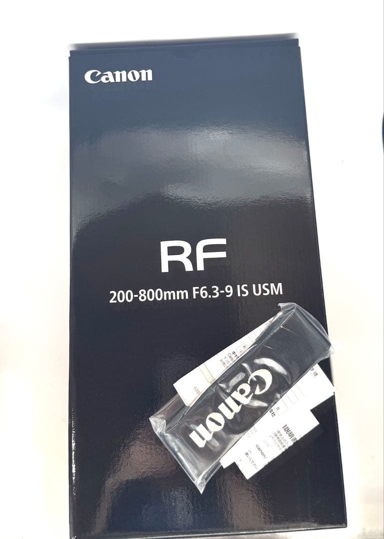 Canon RF200-800mm F6.3-9IS USM 保護レンズPL付き