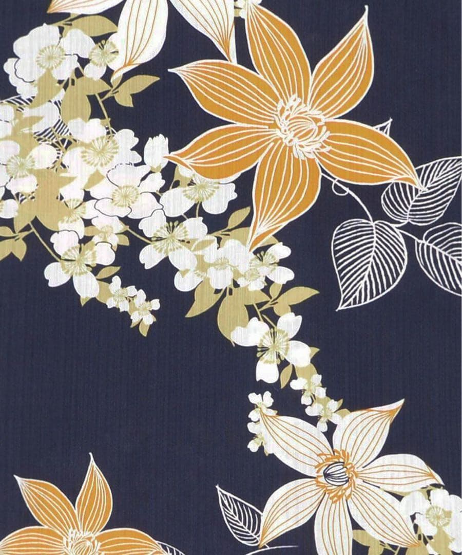 新品 Dita 2025 幻想鏡花水月(柑橘) 浴衣 下駄付き 5点セット