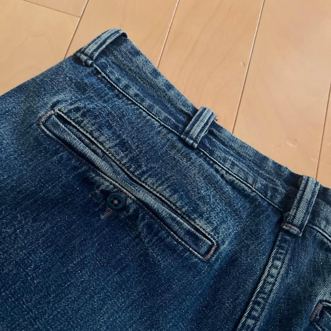 WAREHOUSE LOT1209 USN デニムパンツusedWASH w34