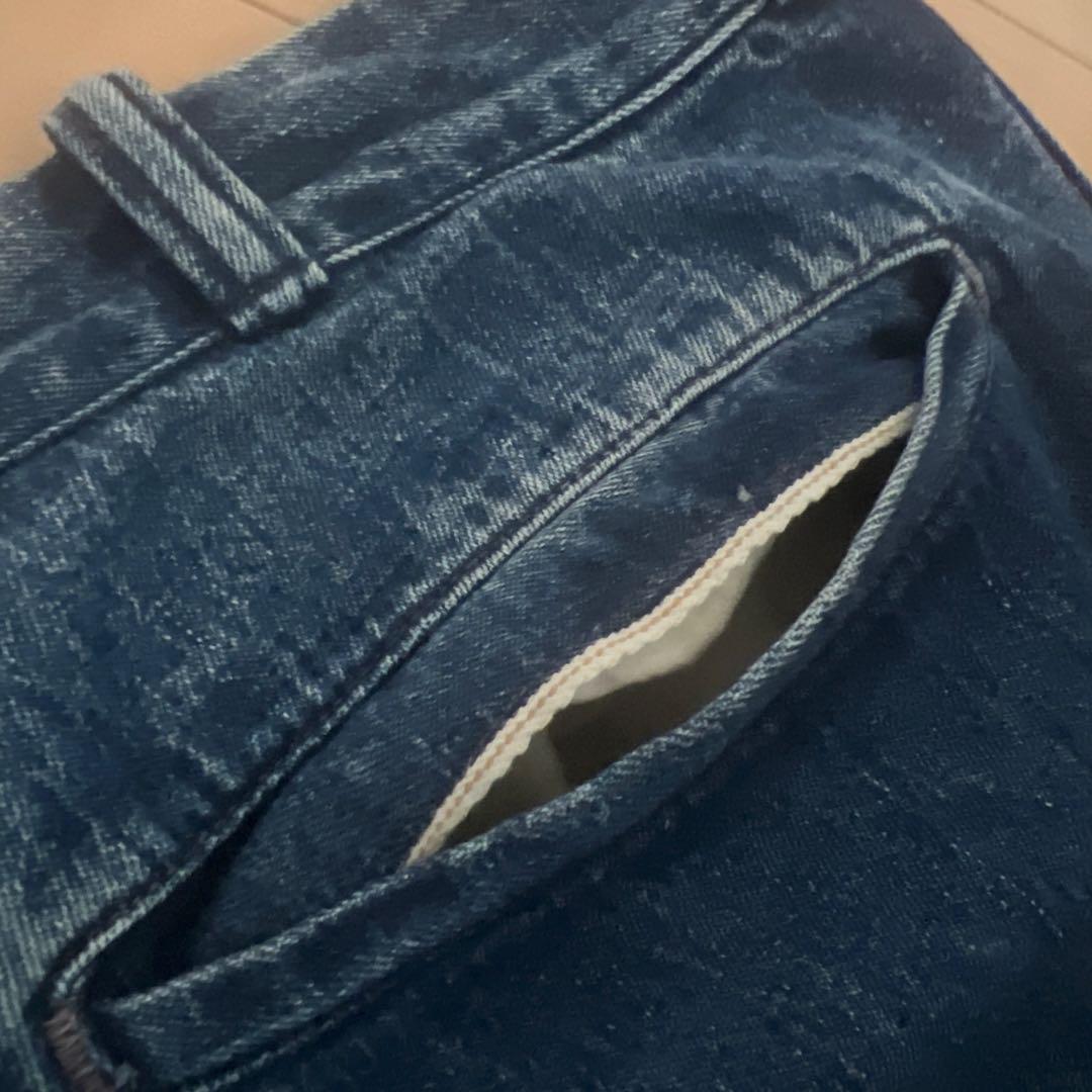 WAREHOUSE LOT1209 USN デニムパンツusedWASH w34
