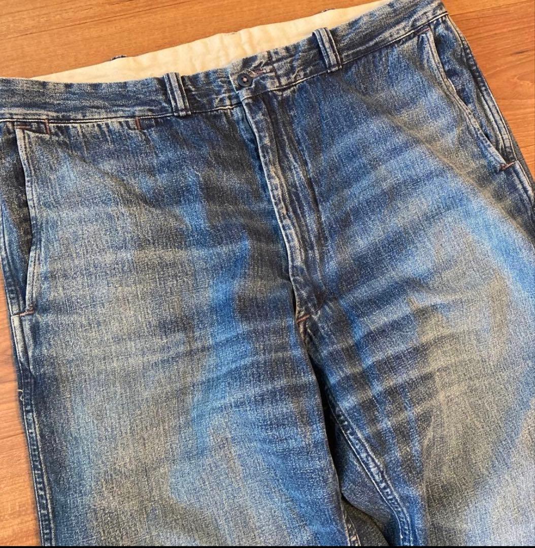 WAREHOUSE LOT1209 USN デニムパンツusedWASH w34