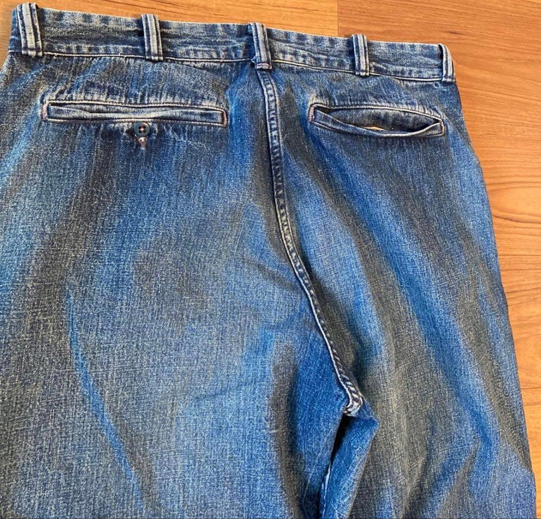 WAREHOUSE LOT1209 USN デニムパンツusedWASH w34