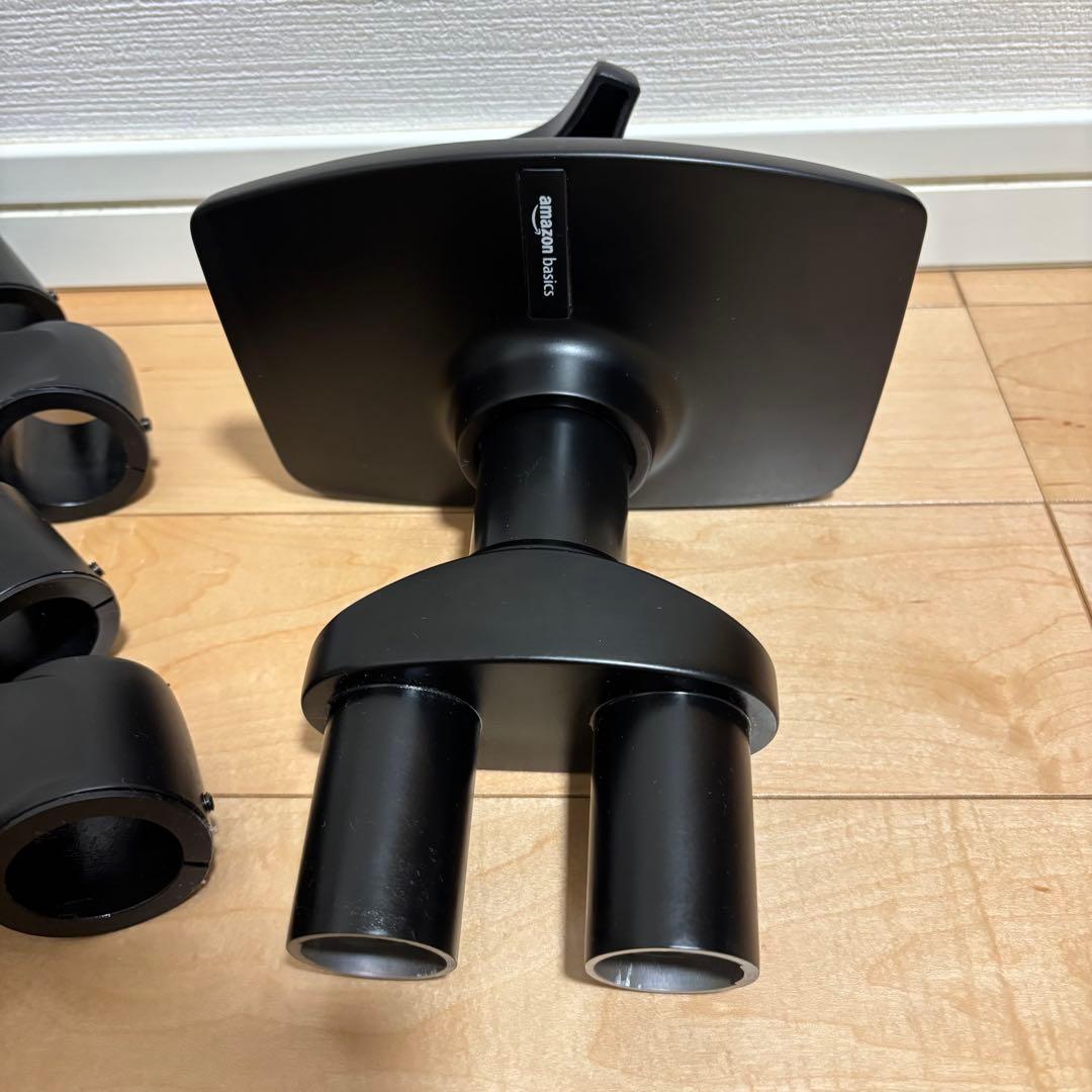 amazon basic モニターアーム デュアル　ergotron LX